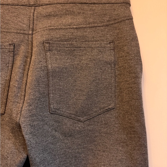 SPANX GREY CROPPED BOOT/FLARE LEG PONTE PANT LARGE PETITE - Picture 5 of 9